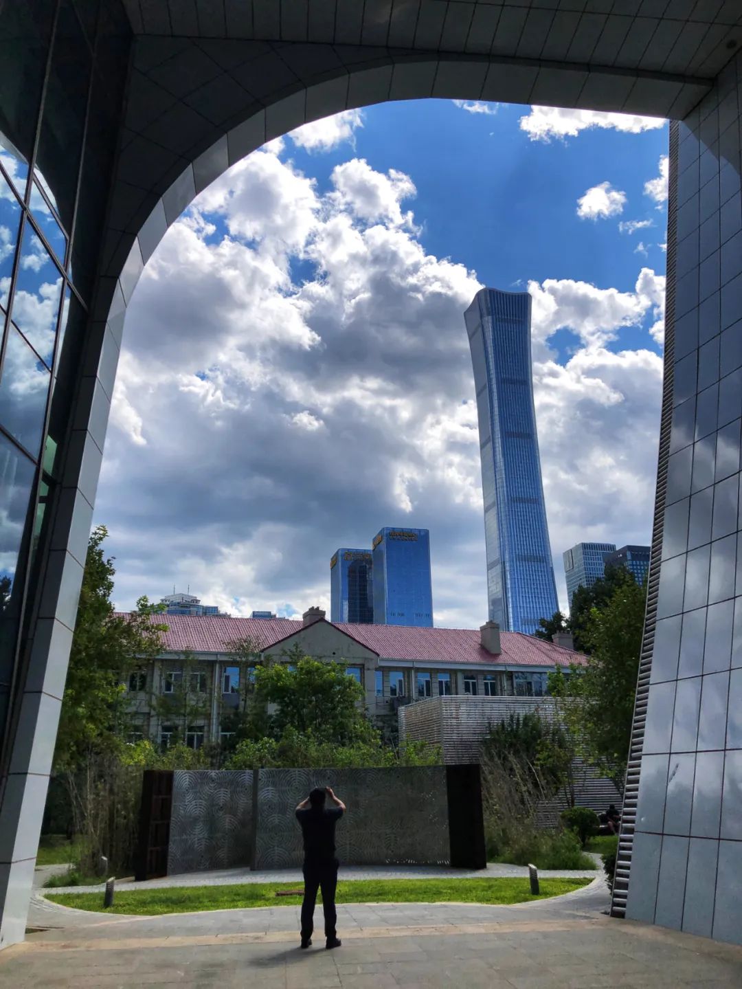 美丽的人民日报大院，我们温暖的家