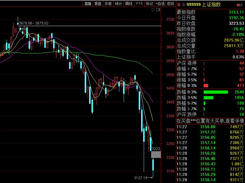 李志林丨境外力量蓄意连续做空，维稳资金必须大力反击