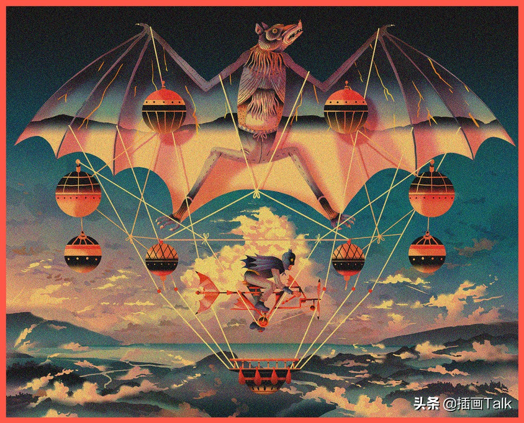 瑞士插画师DexterMaurer，微妙的和谐感