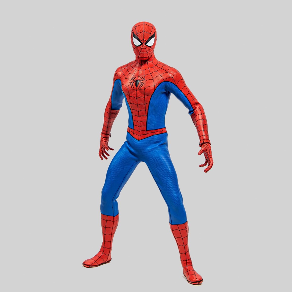 hottoys蜘蛛侠经典战衣手办测评,hottoys蜘蛛侠经典红蓝战衣