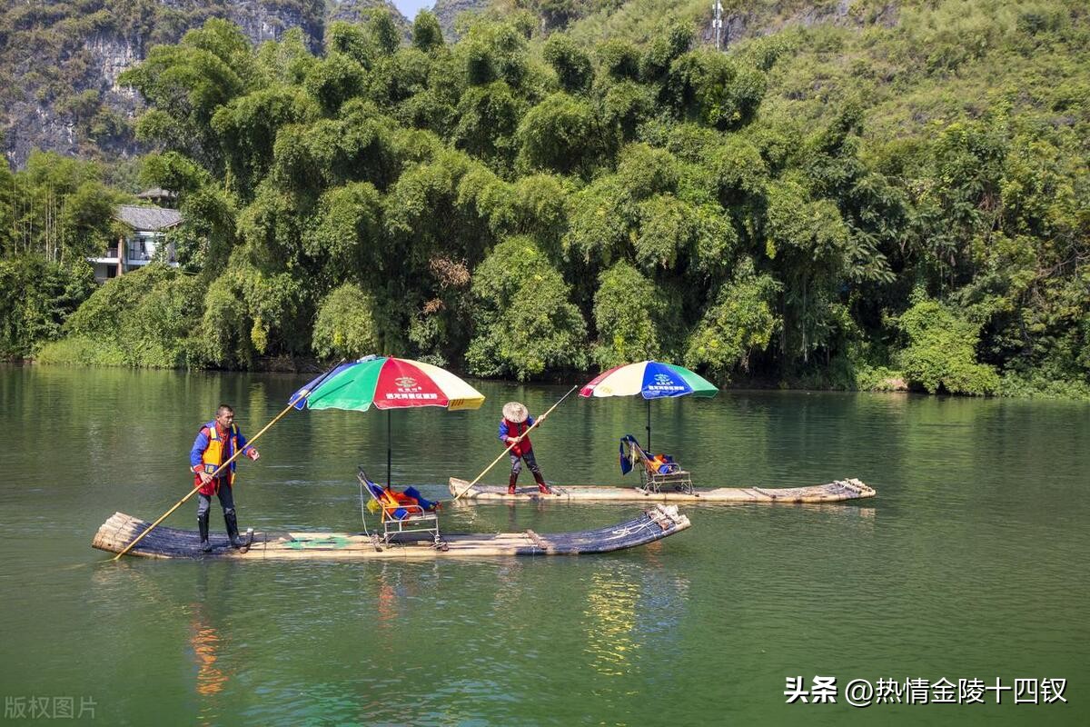 桂林遇龙河一日游最佳攻略,遇龙河竹筏3人漂流攻略