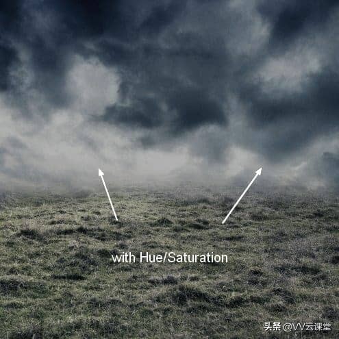 在Photoshop中创建带有月亮的树的超现实图稿，VV云课堂教程