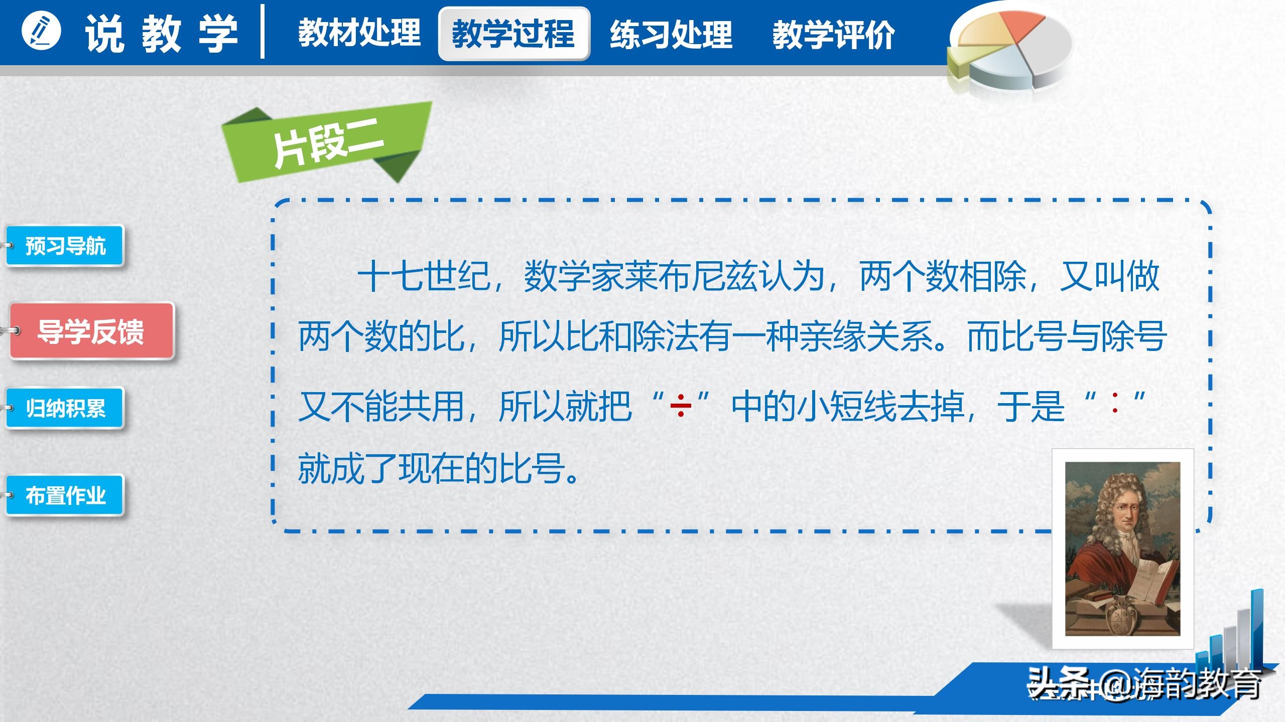 顺德数学之窗丨大良实验小学潘宏业《生活中的比》说课分享
