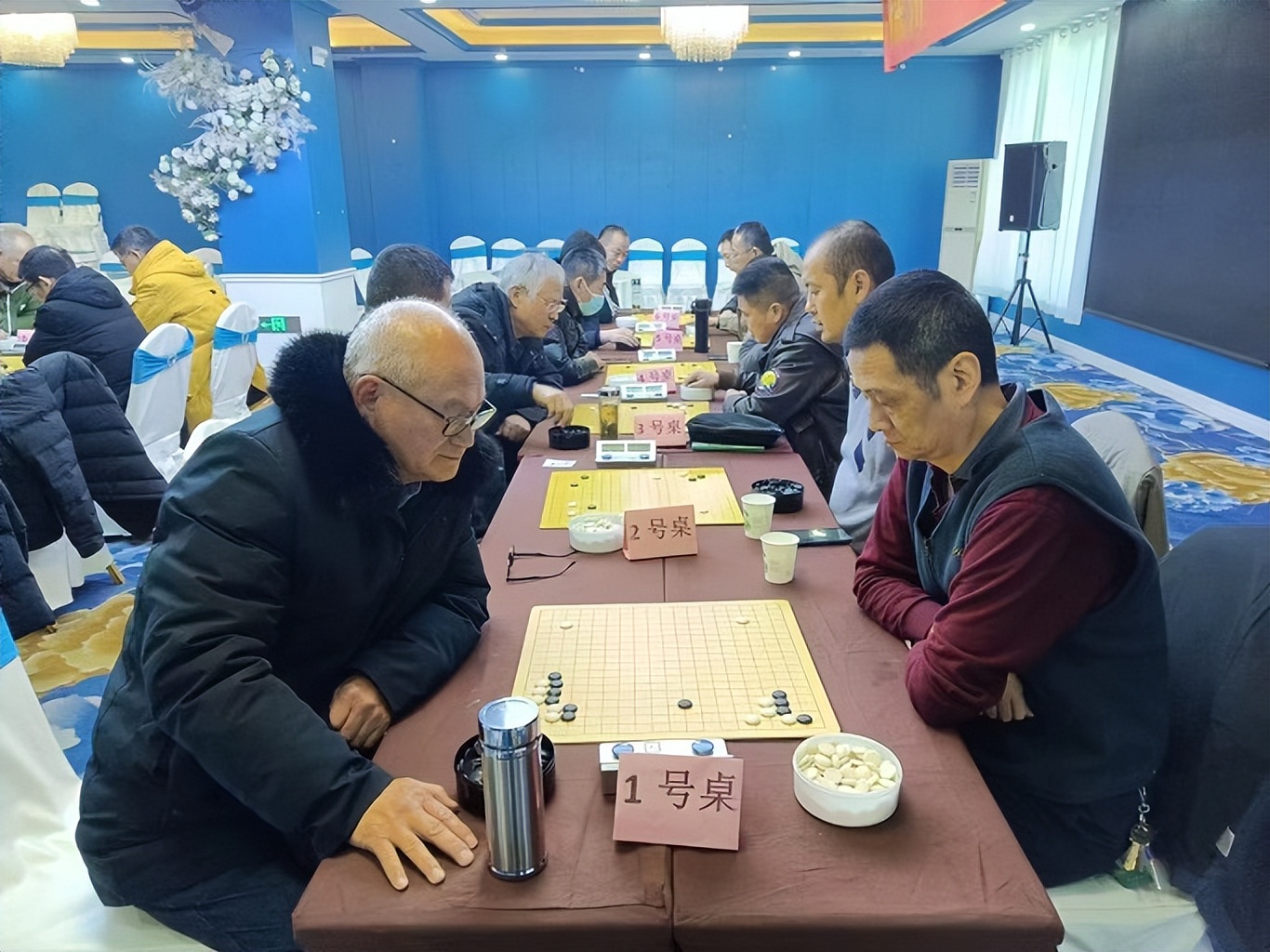 淮北围棋比赛,徐州vs韩国比赛