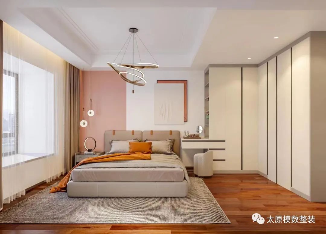 雪雀模数整装公司属于什么档次,现代轻奢装修风格暖色调温岭