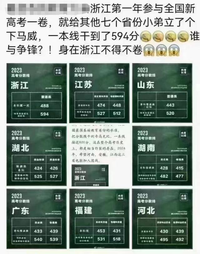 浙江高考与全国卷的区别,浙江高考试卷难易程度