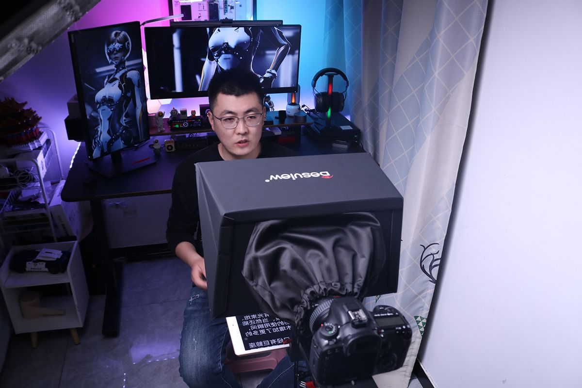 拒绝忘词从容应对百视悦提词器TP170提升视频拍摄效率