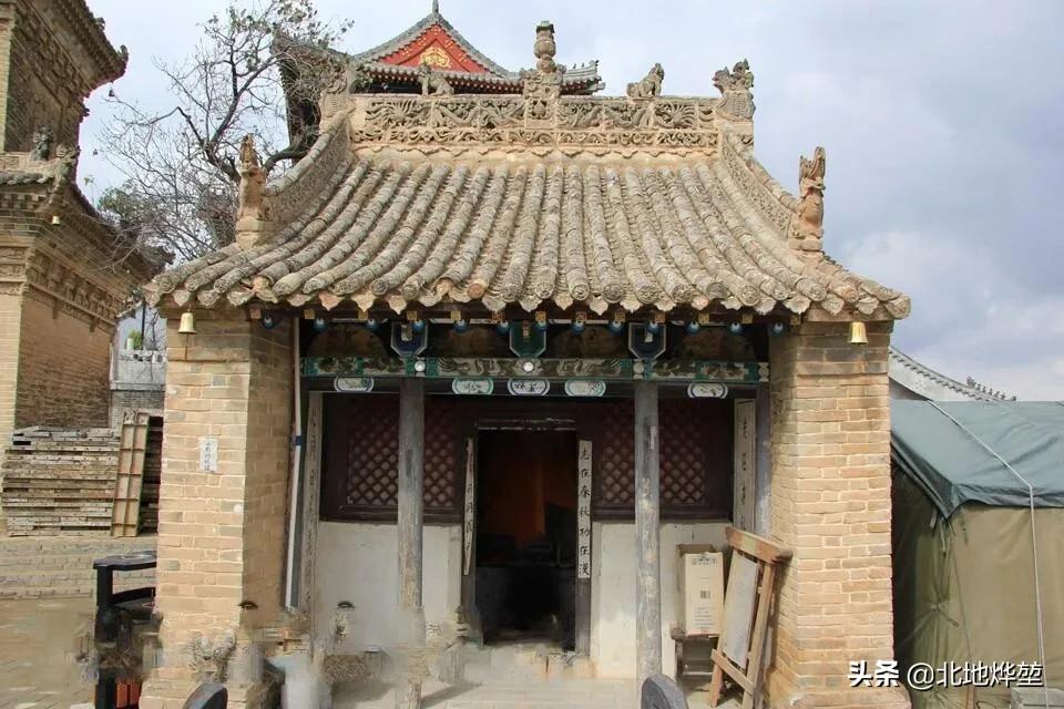 古建筑之美之徽派老砖雕,砖雕屋脊明清老式