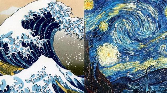 梵高的一生与艺术,梵高日本风格