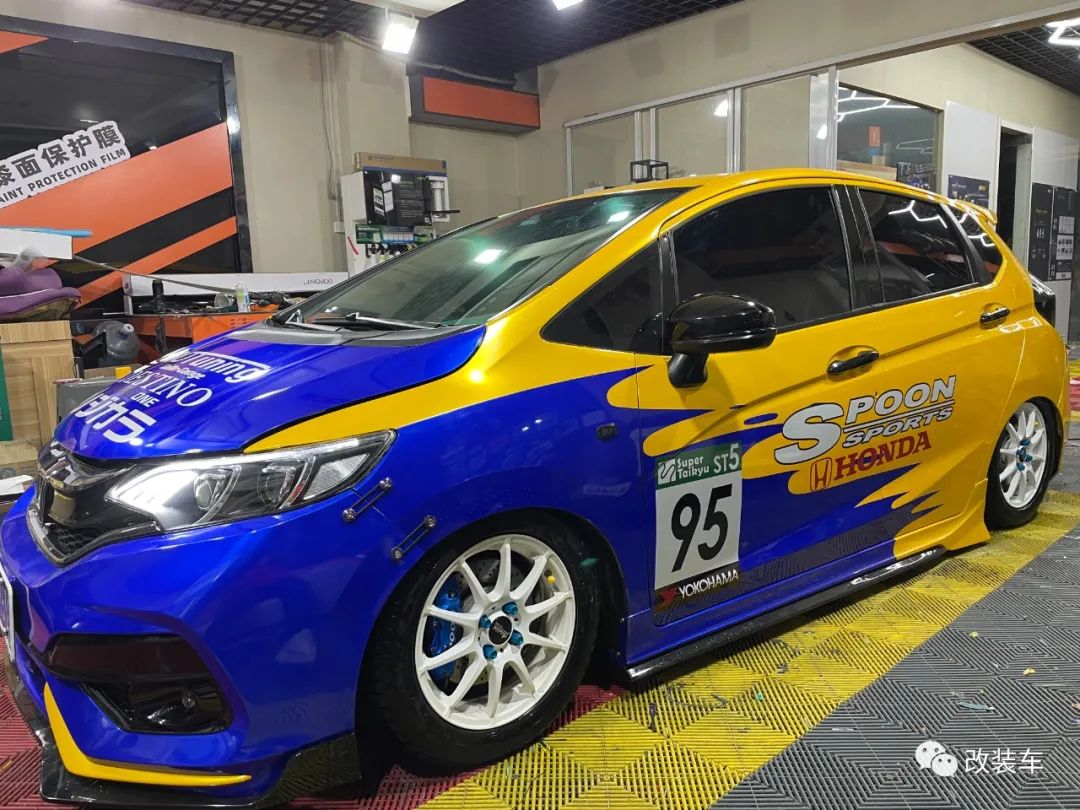 一代飞度spoon改装,spoon涂装美系车