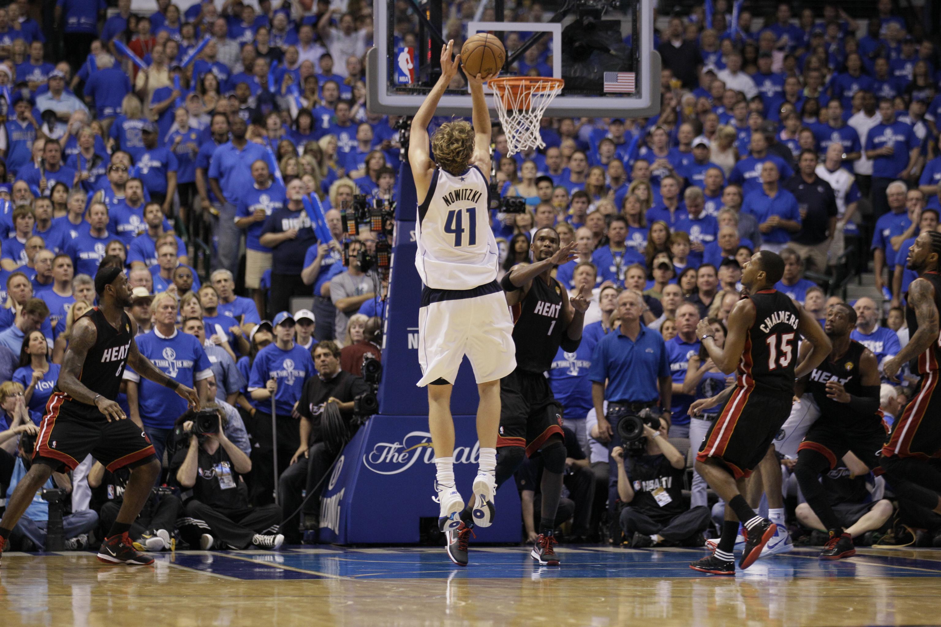 德克诺维茨基进球视频,德克诺维茨基单核带队