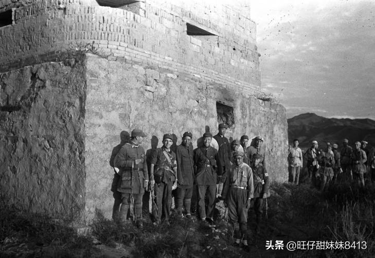 一组1937年延安珍贵老照片,延安老照片抗日时期
