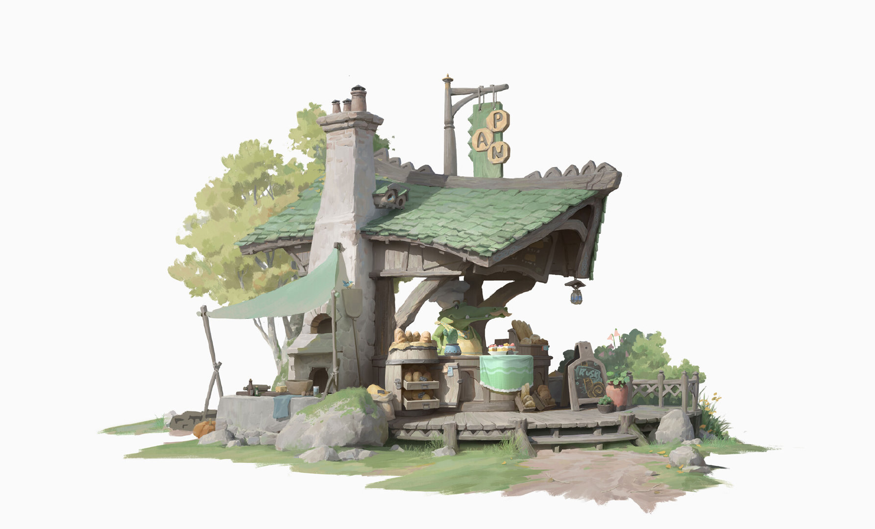 水果和建筑结合的创意图,水果与建筑创意图