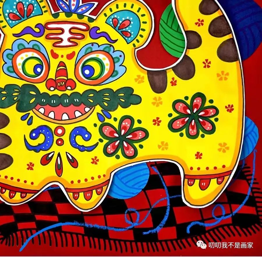 布老虎整体简短视频,小孩的布老虎