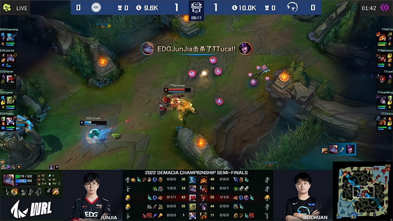 英雄联盟比赛阿卡丽丝血逃生,lol德杯最秀的英雄