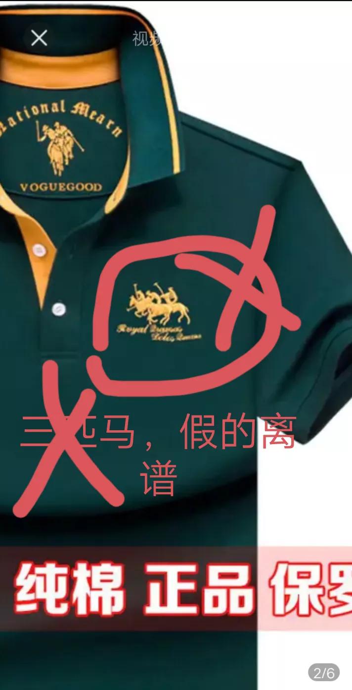 真正polo标志,真polo和假polo的图案