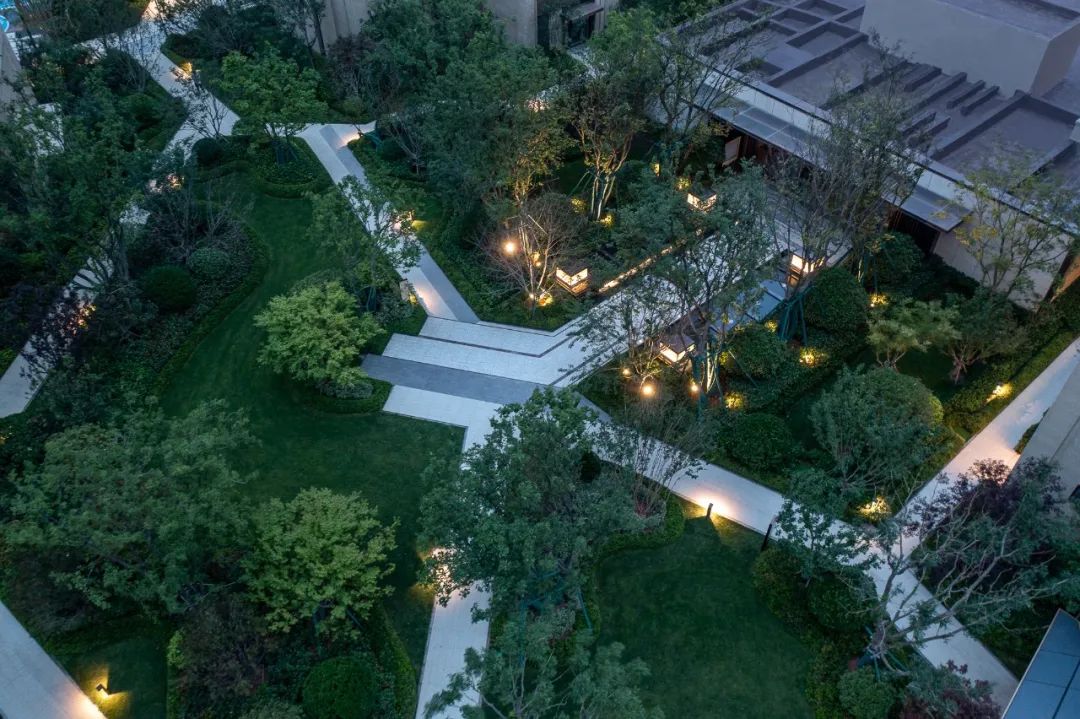 青岛龙湖春江天境俯视图,青岛龙湖春江天境100平