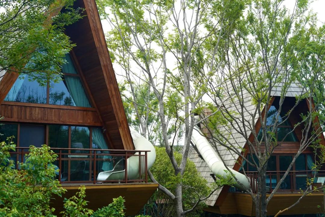 小精灵同款树屋绝了!遛娃的秘密基地,诗境家园里的度假圣地