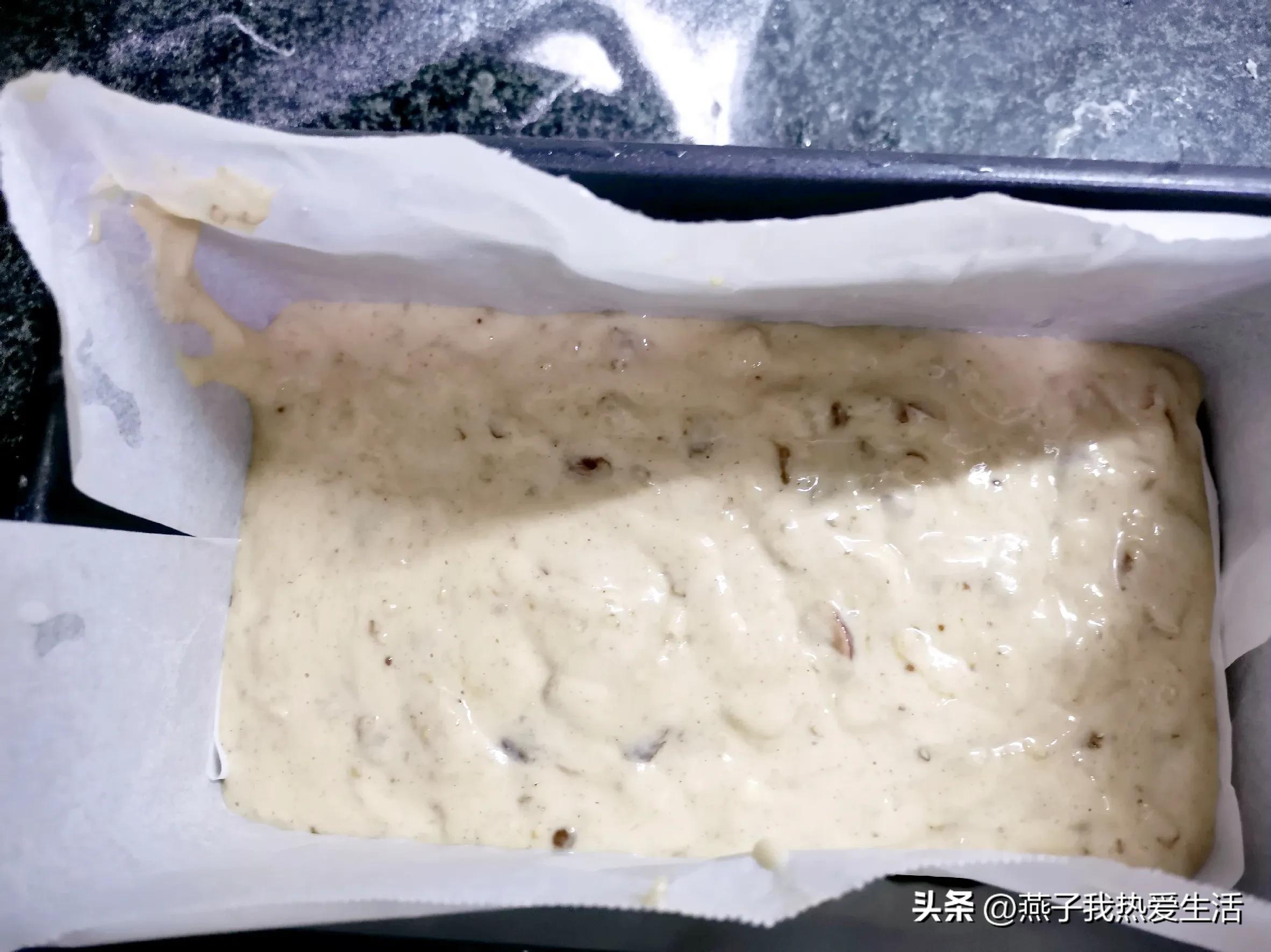 怎么做牛奶香蕉蛋糕不用淀粉面粉,自发面粉做香蕉蛋糕教程