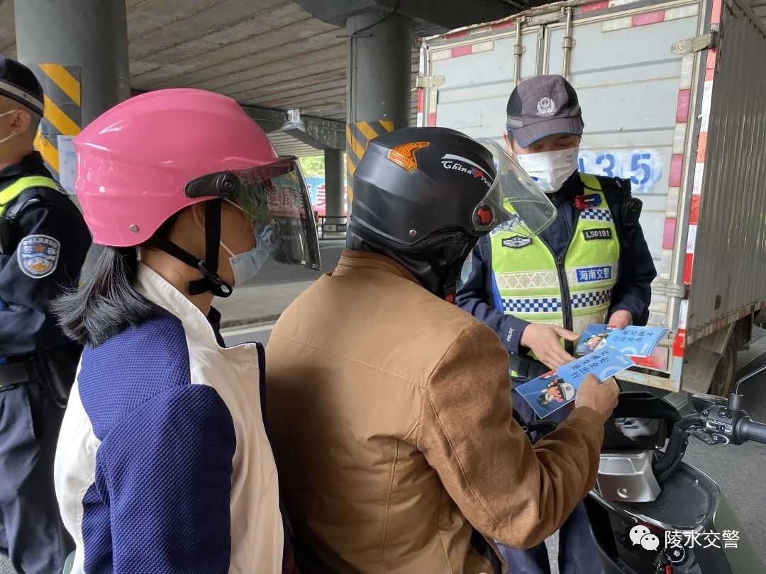 守平安护团圆陵水公安交警圆满完成“春节”假期交通安保工作|平安春运交警同行