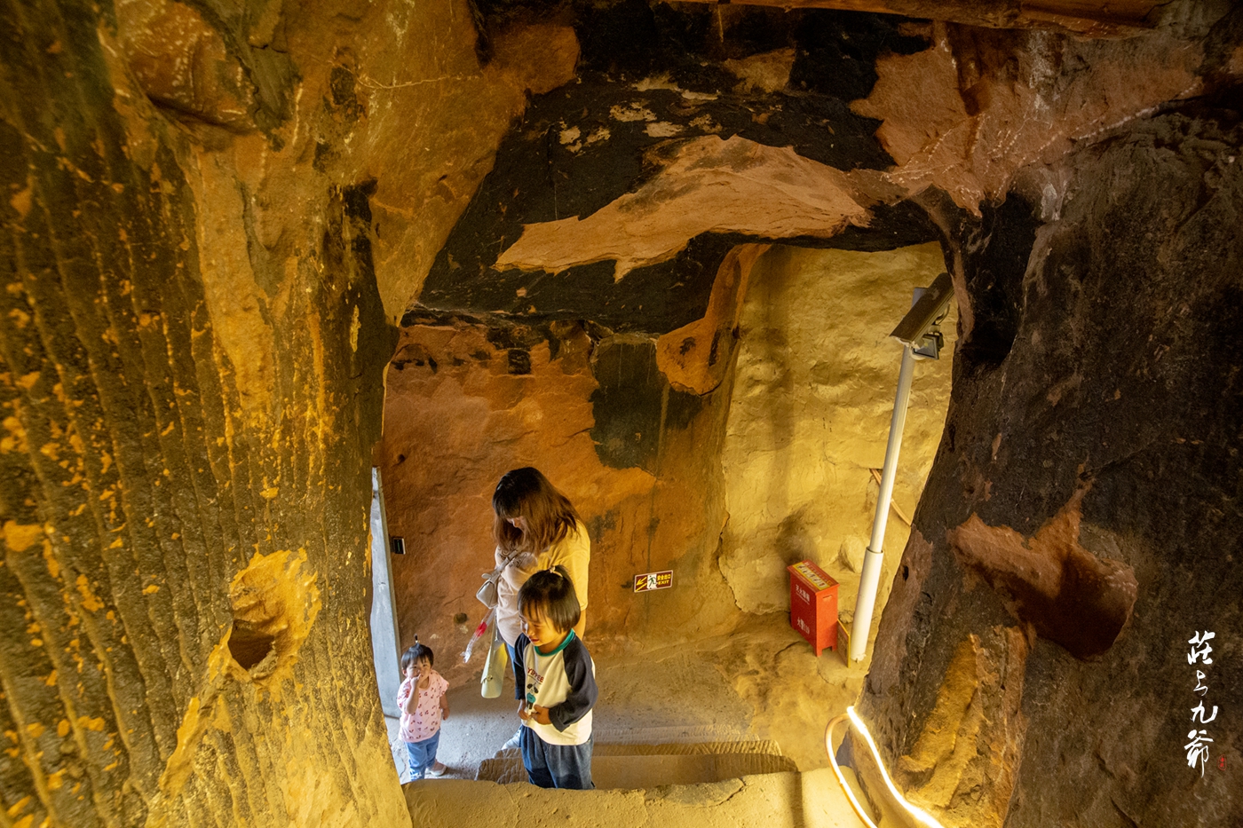 三十三天石窟,攀爬三十三天石窟的全程