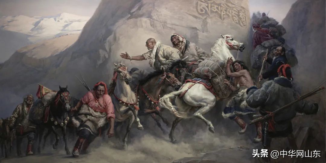 于小冬油画展全过程,于小冬画展长沙开幕