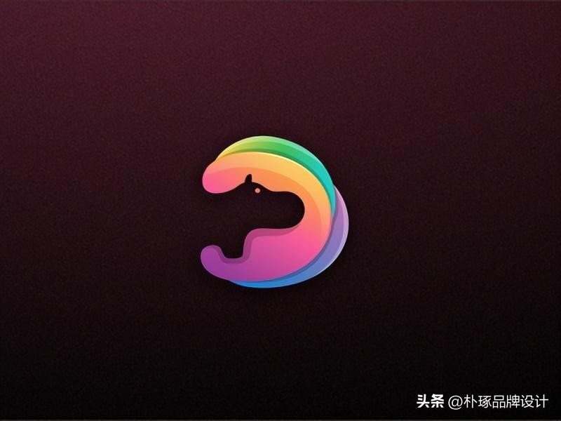 张开血盆大嘴IP动物形象河马元素logo创意集锦
