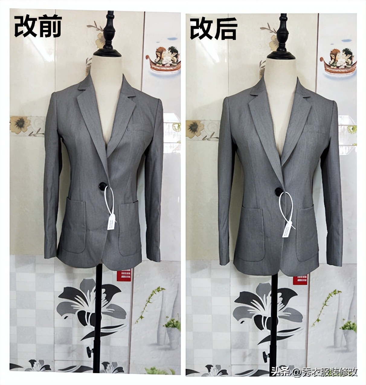 西服肩部可以改大吗,西服略紧合适吗