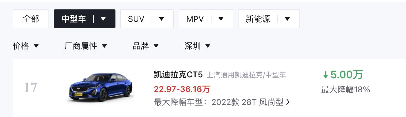 豪华合资车太卷了!这3台中型车优惠价刷新下限,被国产车逼急了