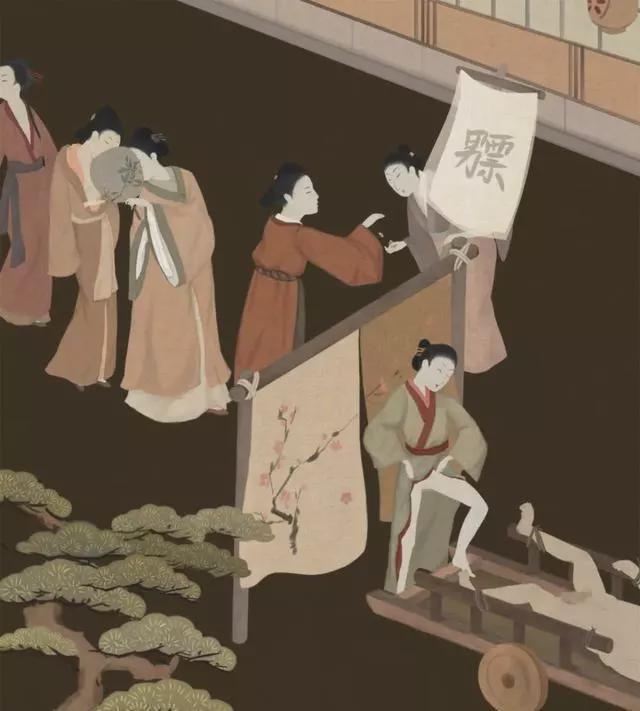 女子画图片大全,女子画奇怪图案