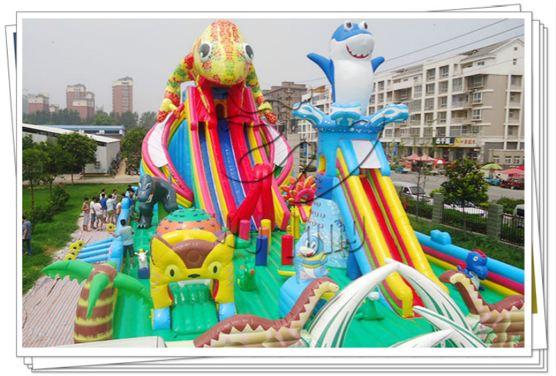 哪里有小型家用的充气城堡卖,新小区弄个充气城堡赚钱吗