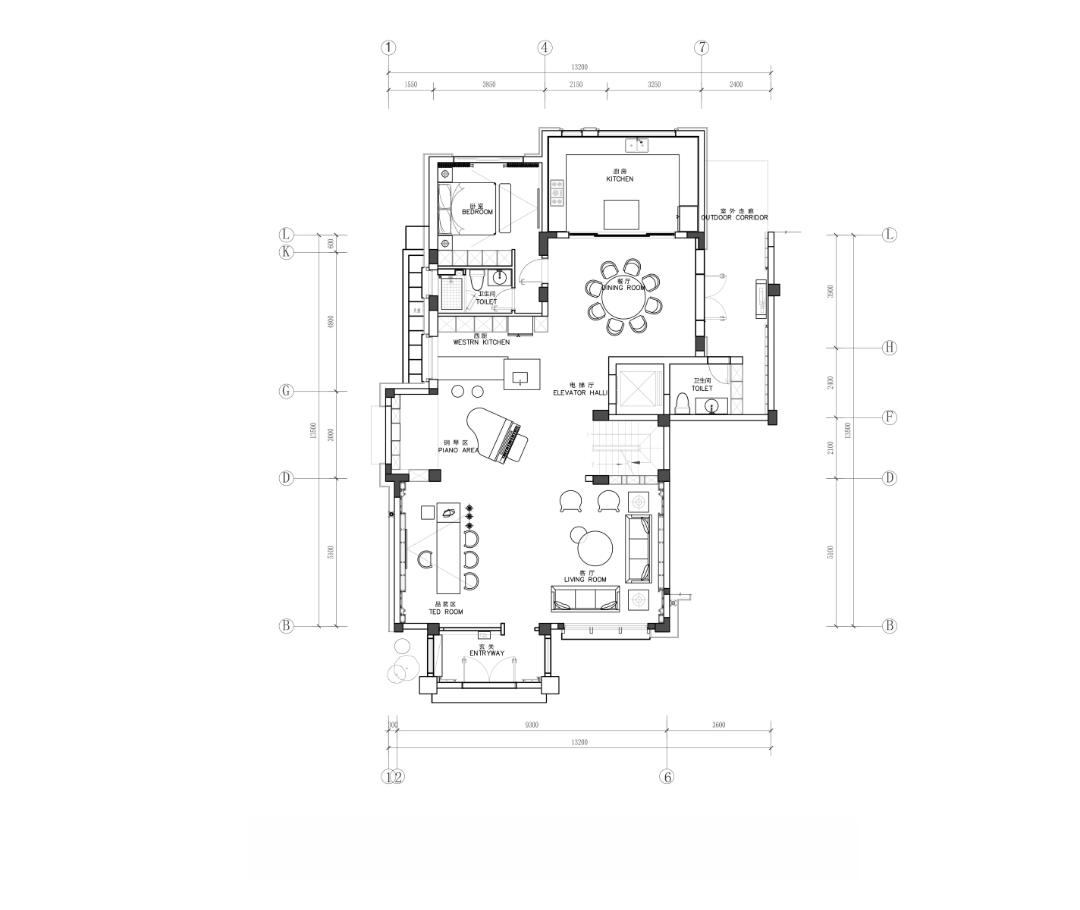 CC室内设计事务所|620㎡金河谷x温暖宁静的诗意居所