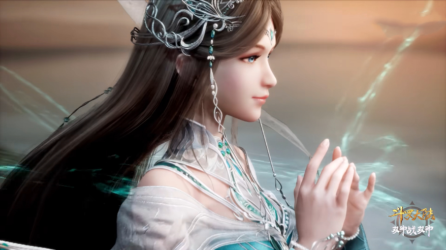 宁荣荣九彩神女造型,宁荣荣九彩神女神装照片