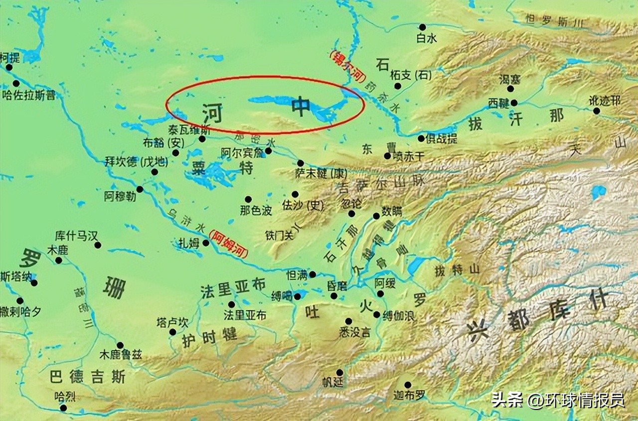 中亚的费尔干纳盆地,中亚火药桶和费尔干纳盆地