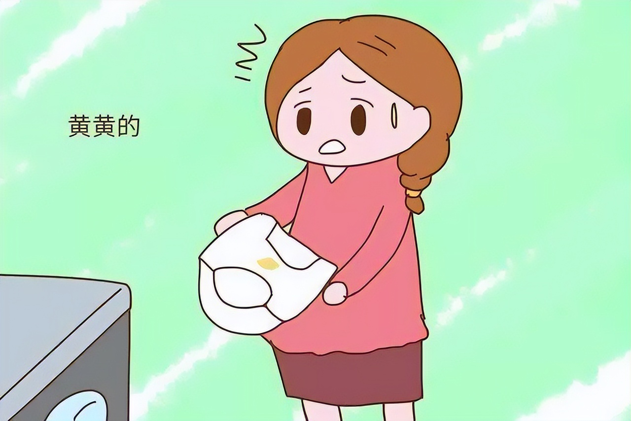 女裤黄黄的是什么原因,裤底发黄怎么回事