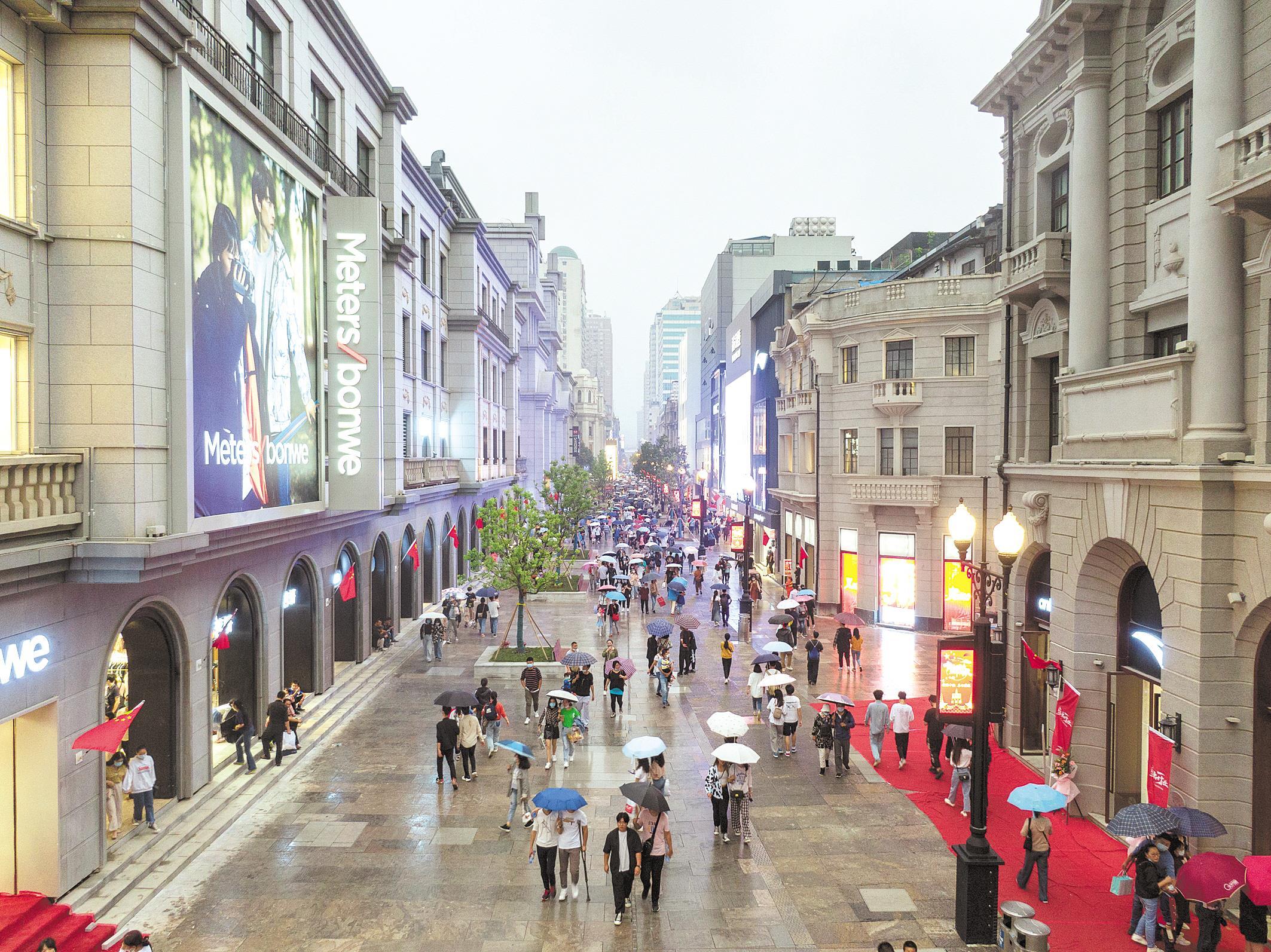 全国十大步行街之一,全国最繁华的十大步行街之一