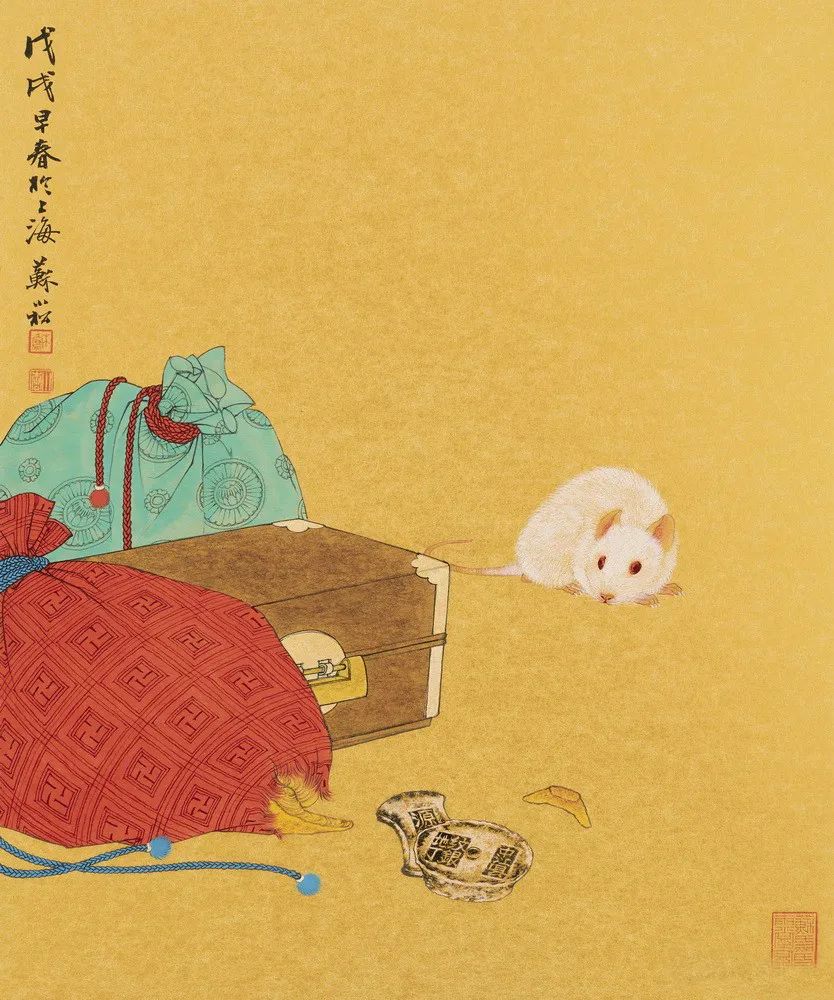 苏小松山水画欣赏,苏小松画家特点