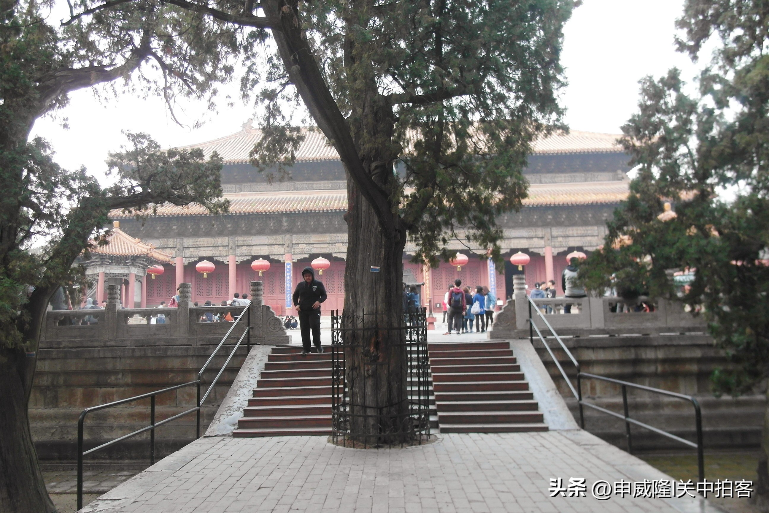 登泰山玉皇顶风景,登泰山顶看美景