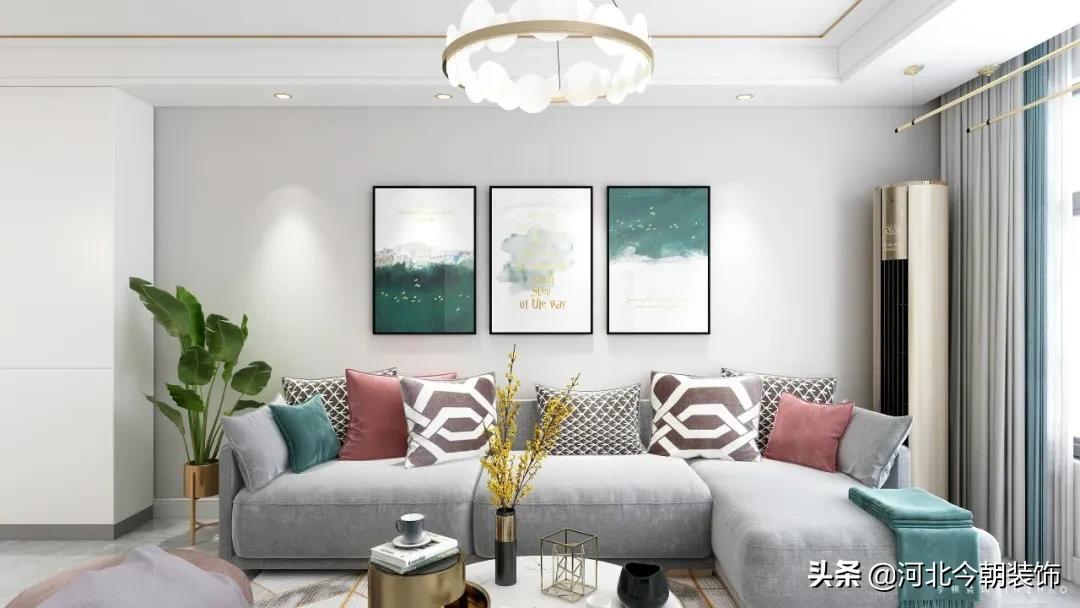 85平小户型现代简约轻奢风格,150平复式现代轻奢风格案例分享