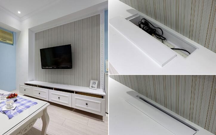 已经装修了电视柜线怎么隐藏,家装电视柜小技巧