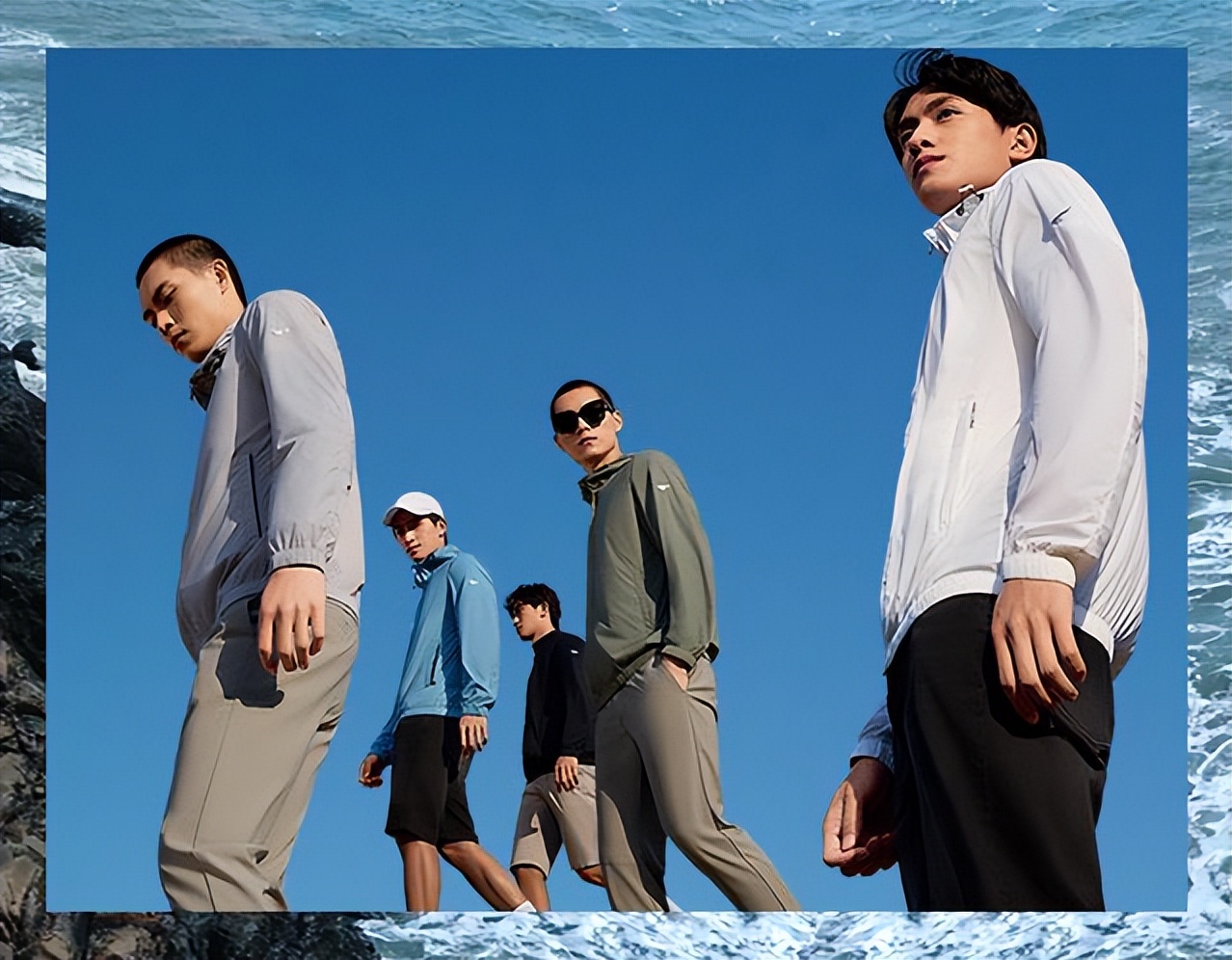 夏天怎么防晒穿搭男士,七匹狼男士防晒衣夏季薄款透气