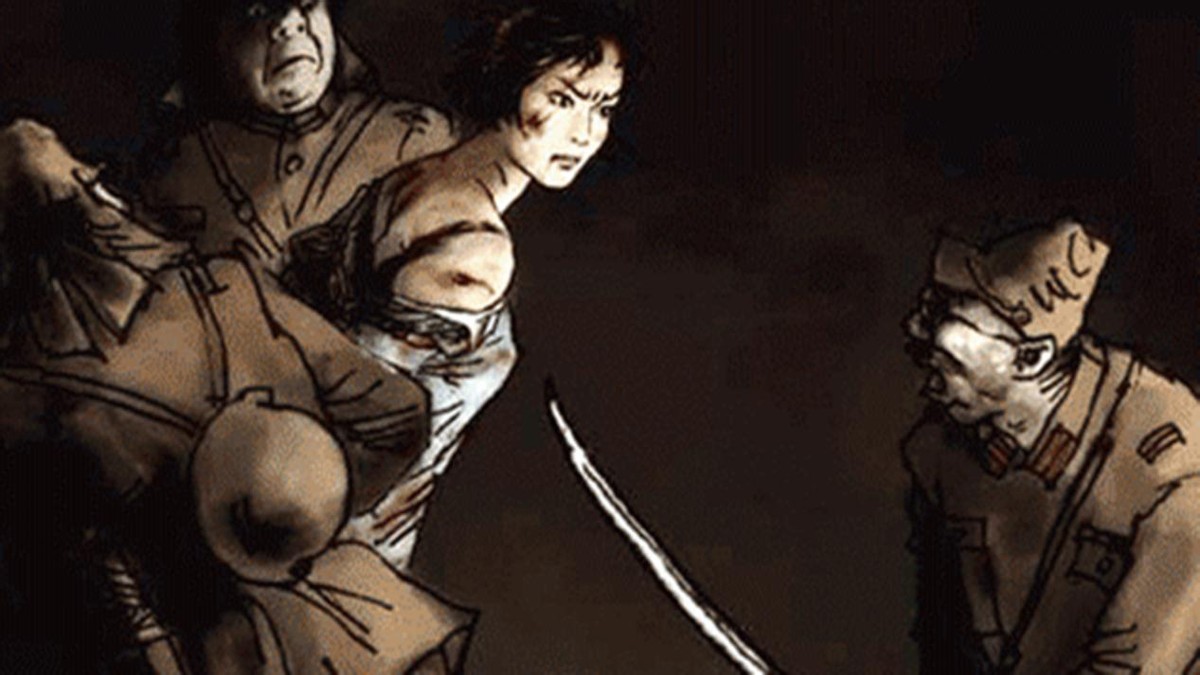 抗日女英雄林心平，被敌人铁丝穿胸游街示众，豪言壮志宁死不屈！