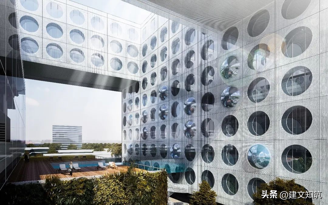 「荐筑」润友科技临港总部方案公布，最大限度漂浮丨中建东北院