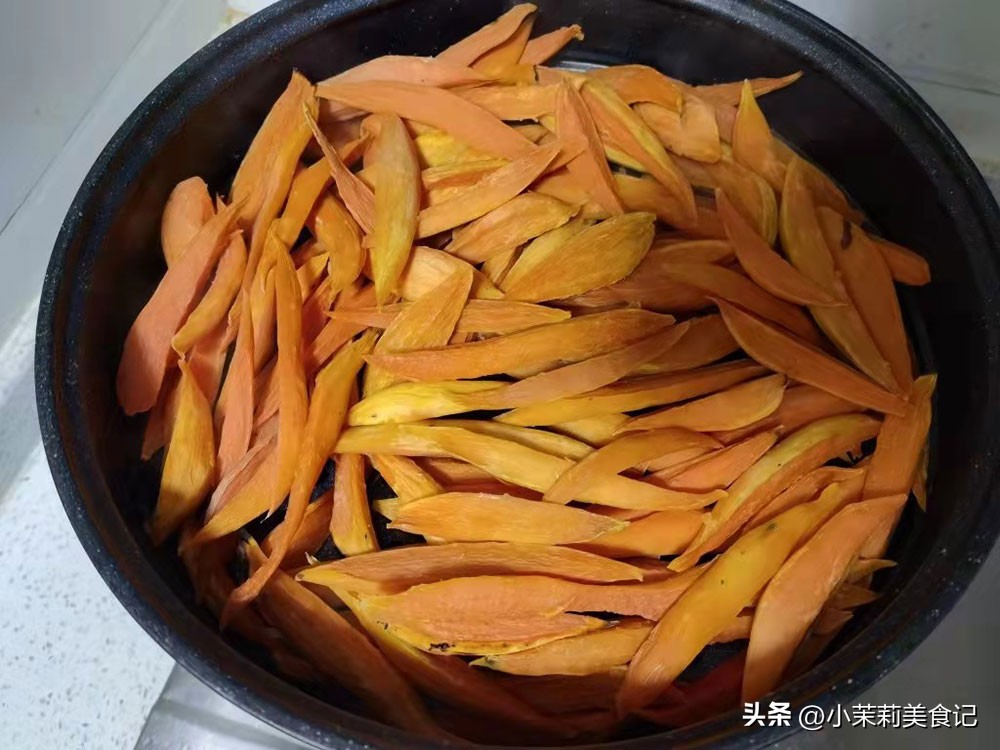 晒红薯干防止变黑,晒红薯干怎么不会变黑