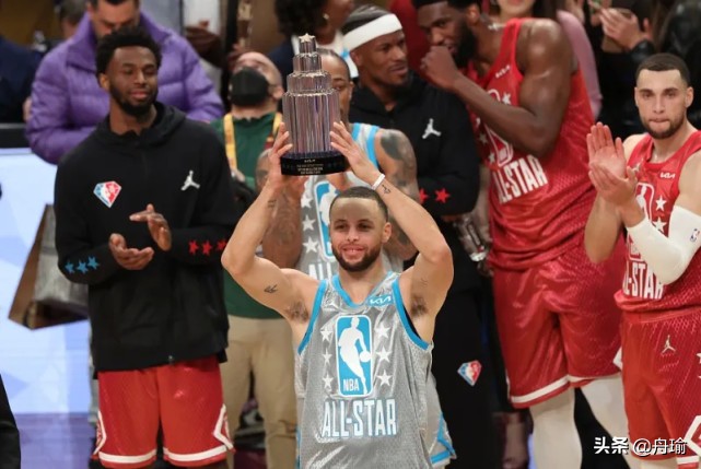 詹皇领衔众球星惊呼库里,nba评论詹姆斯隔扣加内特