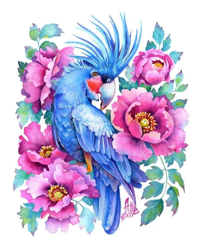 用色大胆的水彩作品,大神级水彩作品看完肯定不后悔