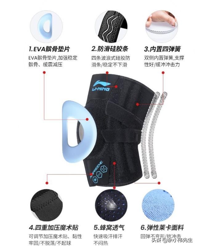 比较好的运动护膝推荐,护膝推荐一体