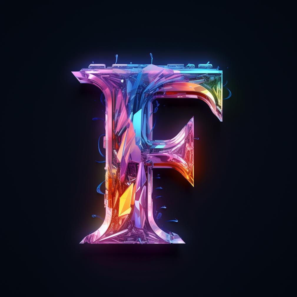 d字母设计,水晶字母设计