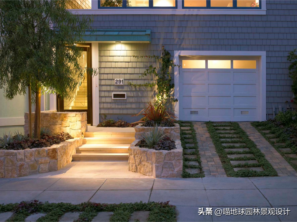 别墅庭院大门入口设计效果图,别墅庭院花园效果图大全集