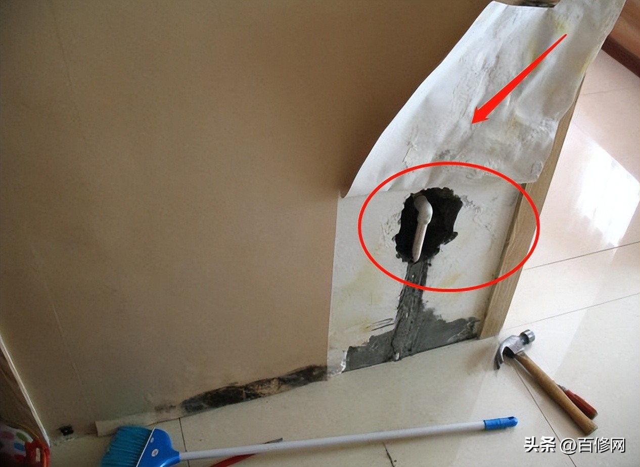 家里墙内水管漏水各种修补方法,家中水管漏水各种修补方法